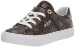GUESS Women's Loven Sneakers in Brown Multi