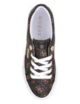 GUESS Women's Loven Sneakers in Brown Multi
