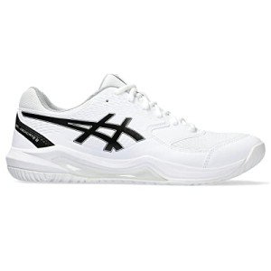 ASICS Men's Gel-Dedicate 8 Tennis Sneakers - White/Black