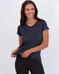 Women’s V-Neck Activewear Performance T-Shirt Set
