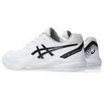ASICS Men's Gel-Dedicate 8 Tennis Sneakers - White/Black