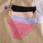 FINETOO Women's High Waisted Lace Hipster Underwear Set
