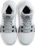 NIKE Men's Tall Sneakers in White and Grey