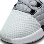 NIKE Men's Tall Sneakers in White and Grey