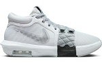NIKE Men's Tall Sneakers in White and Grey