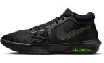 LeBron Witness 8 Basketball Shoes - Black/Volt/White