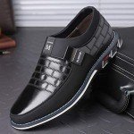 COSIDRAM Men's Lightweight Slip-On Sneakers - Black
