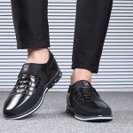 COSIDRAM Men's Lightweight Slip-On Sneakers - Black