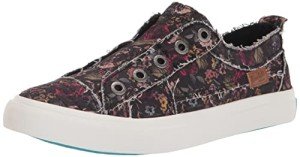 Blowfish Malibu Women's Floral Canvas Sneakers, Black