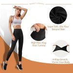Women's High-Waisted Tummy Control Leggings with Pockets