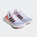 adidas Ultraboost 23 Men’s Running Shoes - White/Black/Solar Red