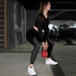 Womens Lightweight Fashion Sneakers - Casual White Shoes