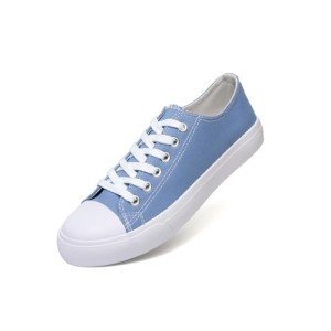 Fashionable Blue Women's Canvas Tennis Sneakers