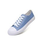 Fashionable Blue Women's Canvas Tennis Sneakers