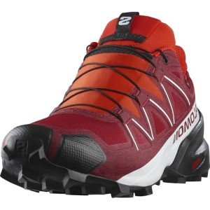 Salomon Men’s SPEEDCROSS GORE-TEX Trail Sneakers - Red