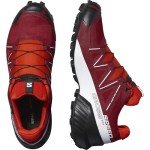 Salomon Men’s SPEEDCROSS GORE-TEX Trail Sneakers - Red