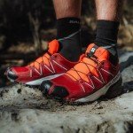 Salomon Men’s SPEEDCROSS GORE-TEX Trail Sneakers - Red