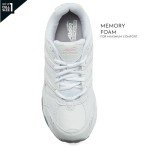 Avia Women's Slip-Resistant Sneakers in Bright White