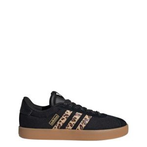 adidas Women's VL Court 3.0 Sneakers - Black/Gold