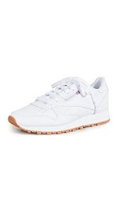 Reebok Women's Classic Leather Sneakers - Reefresh White/Gum