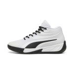 PUMA Men's Court Pro Basketball Sneakers, White/Black