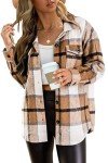 Chic Long Sleeve Checked Button-Up for Women