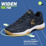Men's Arch Support Athletic Sneakers - Dark Blue Size 10.5