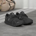 On Men's Cloud 5 Sneakers - All Black, Size 9