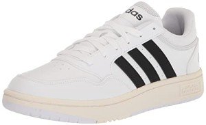 adidas Hoops 3.0 Men's Basketball Sneakers - White/Black