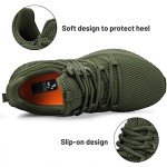 Lightweight Green Memory Foam Women's Workout Sneakers