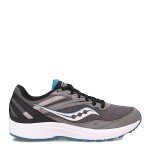 Saucony Men's Cohesion 15 Running Shoes - Charcoal/Topaz