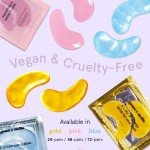 Grace & Stella Energizing Gold Eye Masks - 4 Pairs