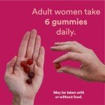 SmartyPants Women's Gummies: Lemon, Blueberry & Orange
