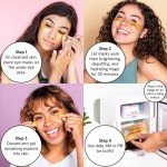 Grace & Stella Energizing Gold Eye Masks - 4 Pairs