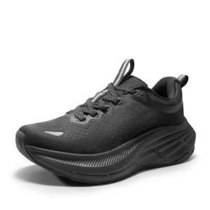 NORTIV 8 Women's Breathable Comfort Sneakers - All Black