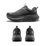 NORTIV 8 Women's Breathable Comfort Sneakers - All Black