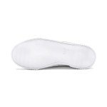 PUMA Women's Carina Leather Sneakers - White & Silver