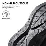NORTIV 8 Women's Breathable Comfort Sneakers - All Black