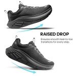 NORTIV 8 Women's Breathable Comfort Sneakers - All Black
