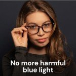 Stylish Blue Light Blocking Glasses - 3 Pack