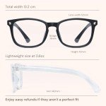 Stylish Blue Light Blocking Glasses - 3 Pack