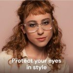 Stylish Blue Light Blocking Glasses - 3 Pack