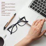Stylish Blue Light Blocking Glasses - 3 Pack