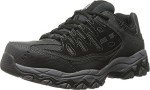 Skechers Men's Cankton Steel Toe Sneakers, Black