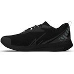 NY Threads Men's Lightweight Black Running Sneakers