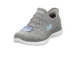 Skechers Women's Hands-Free Summit Sneakers, Grey Mint