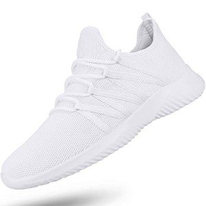 Feethit Men’s Lightweight Slip-On Running Sneakers