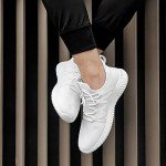 Feethit Men’s Lightweight Slip-On Running Sneakers