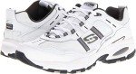 Skechers Men's Vigor 2.0 Sneakers, White/Charcoal