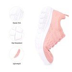 Huayuanwell Women’s Pink Athletic Walking Sneakers
